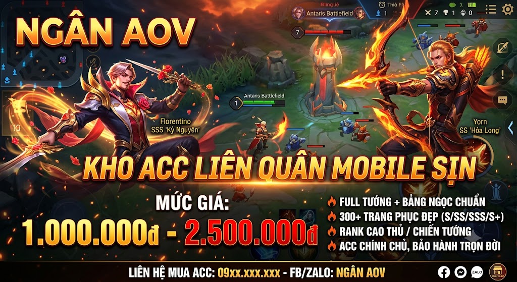 ACC 1 TRIỆU TỚI 2 TRIỆU 5