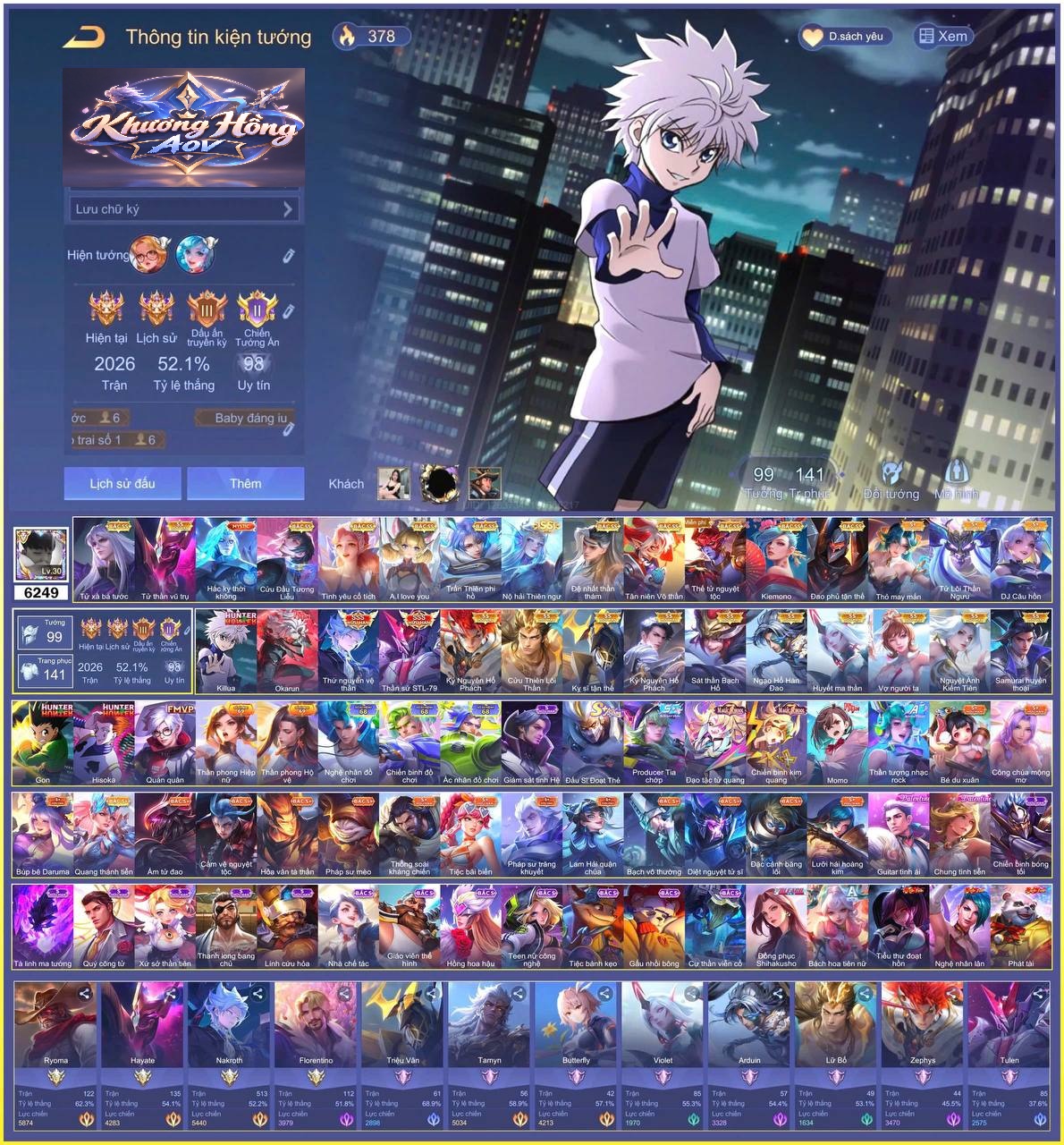 Nak killua 3m8