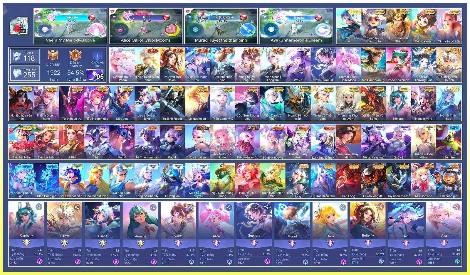 ACC 6 TRIỆU – AYA DREAM, MU THIÊN LUÂN
