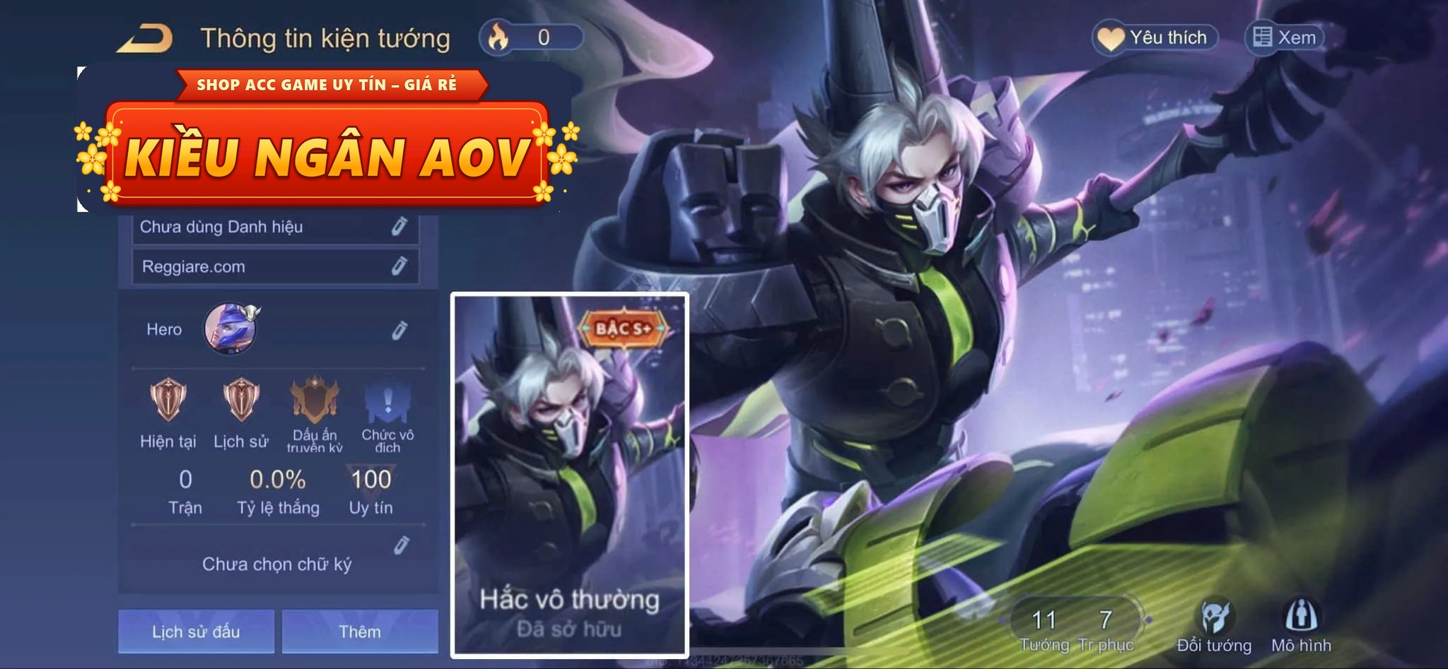 zephys hắc vô thường