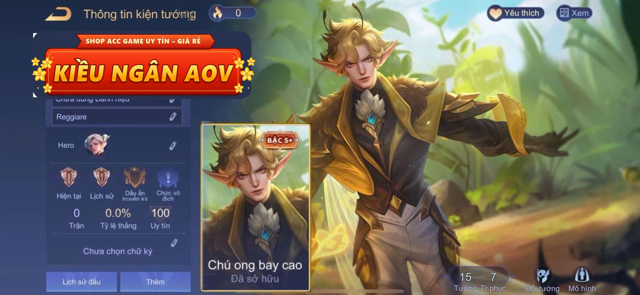 eland'orr chú ong bay cao