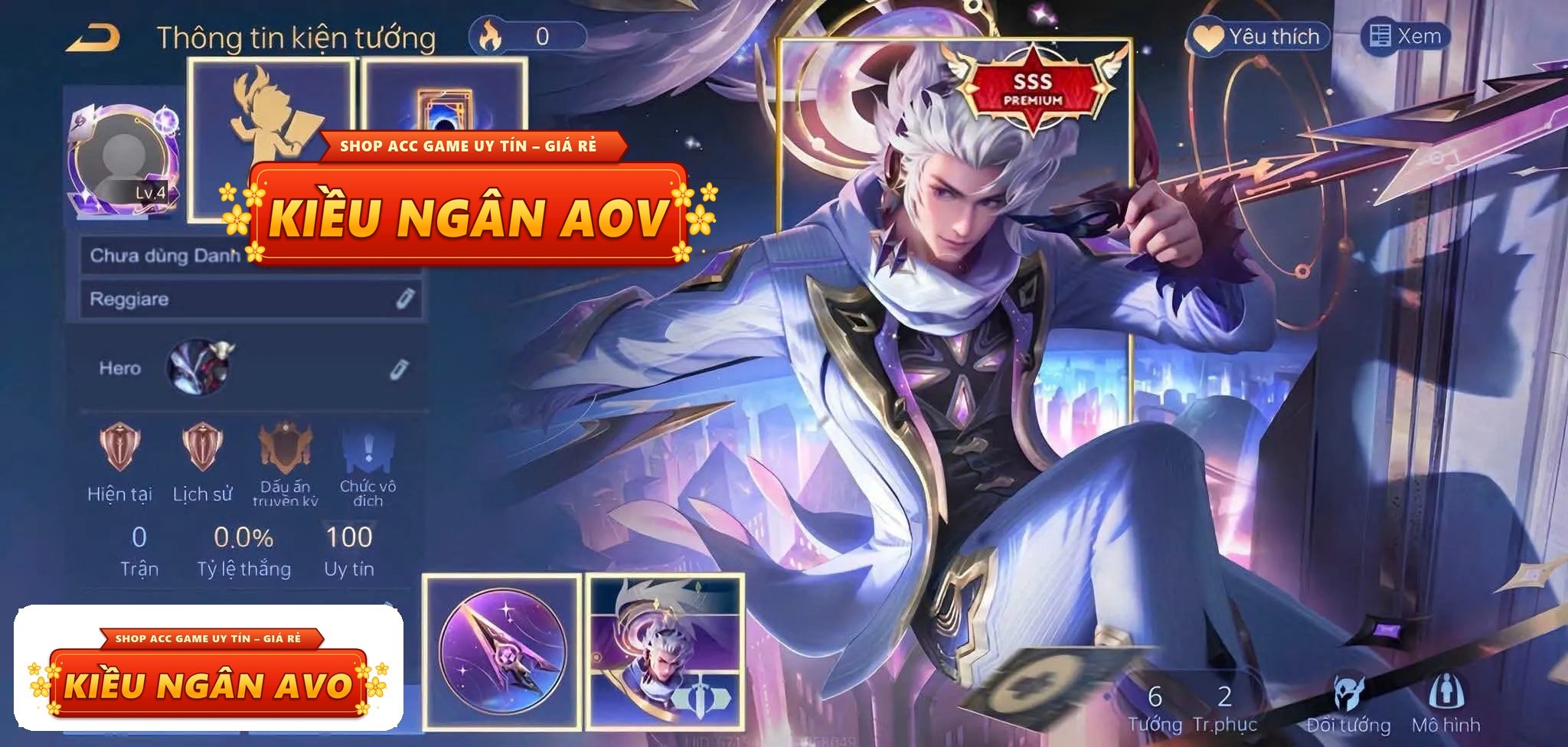 nakroth bạch diện chiến thương