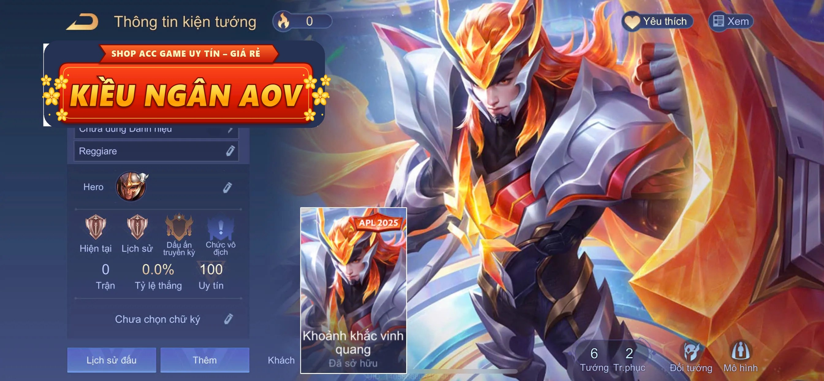thane khoảnh khắc vinh quang